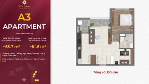 Layout căn hộ A3