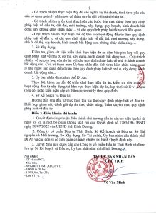 Quyết định chấp thuận điều chỉnh chủ trương đầu tư dự án Khu đô thị Quảng Trường Xanh
