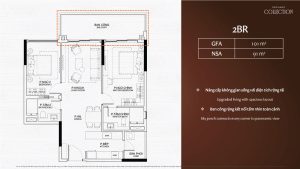 Căn hộ 2BR điển hình