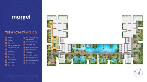 Tiện ích tầng 20 Monrei Saigon