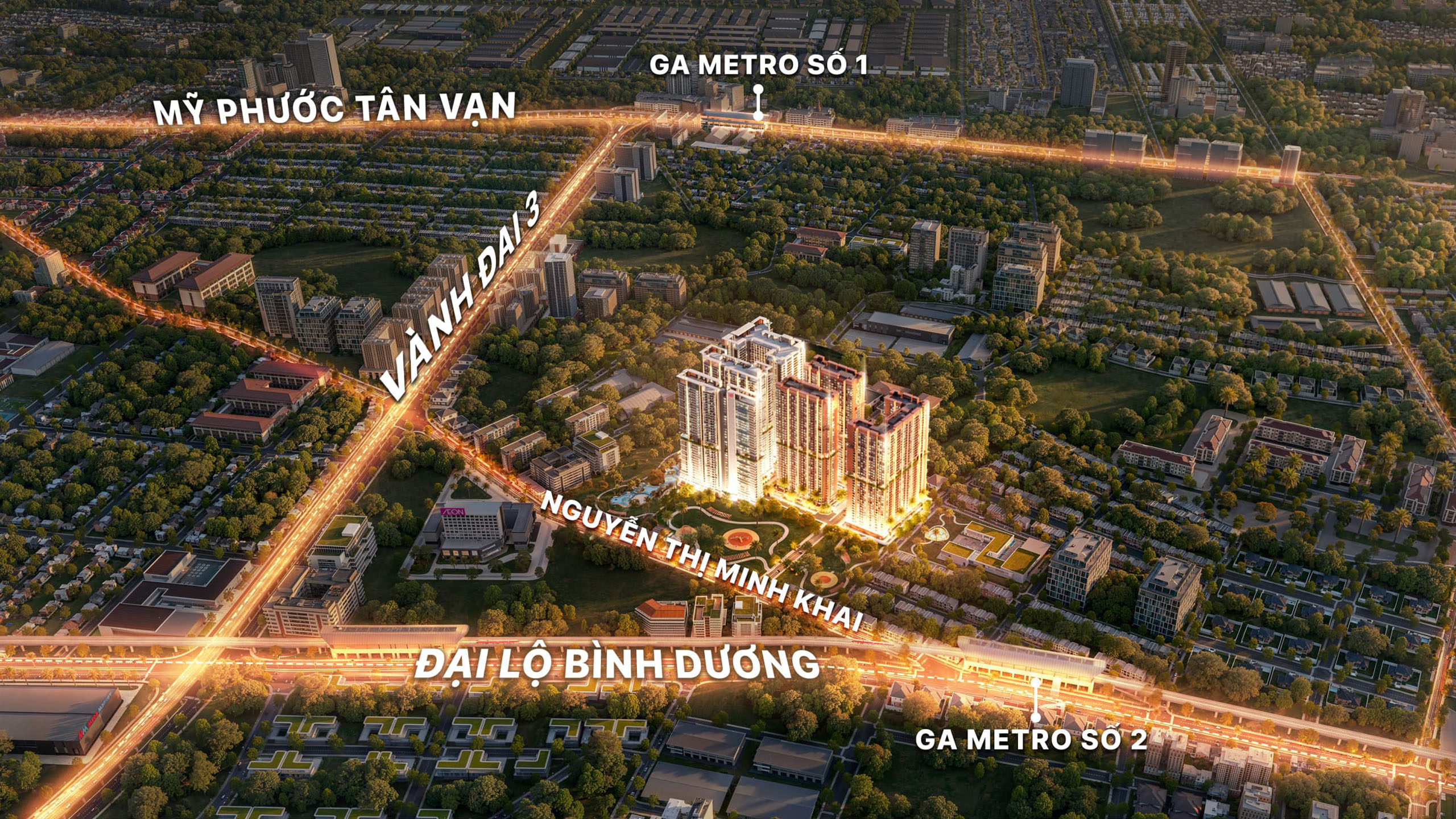 Vị trí dự án căn hộ Monrei Saigon