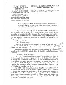 CV Giấy phép xây dựng Gladia Heights - Trang 1