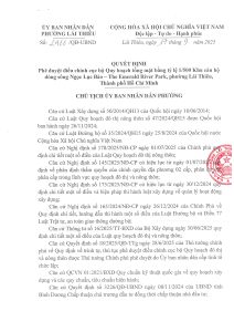 QĐ 2466 - Phê Duyệt Điều Chỉnh Cục Bộ Quy Hoạch 1-500 The Emerald River Park - Trang 1